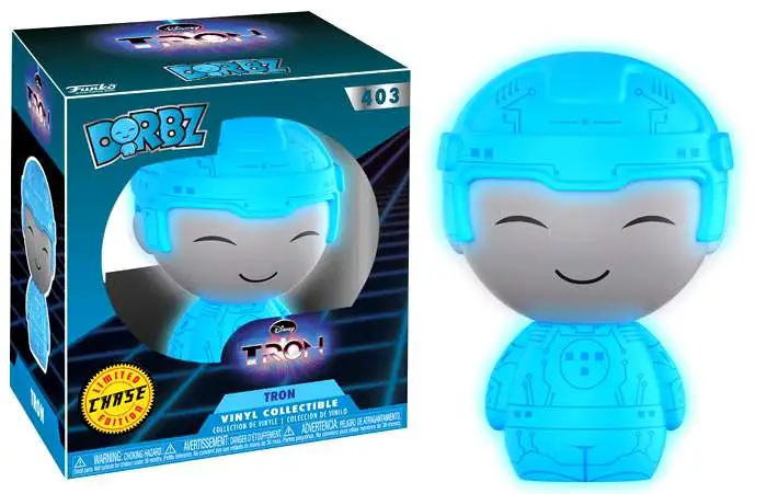 Funko Disney Dorbz Classic Tron Vinyl Figure #403 [Glow Chase Version]