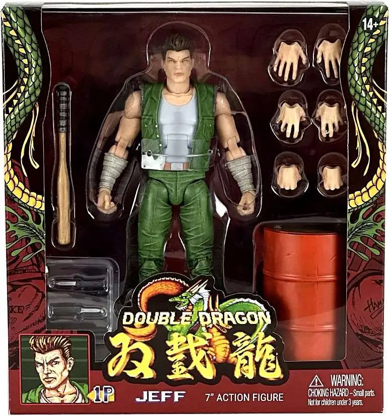 Double Dragon Jeff Exclusive Deluxe Action Figure