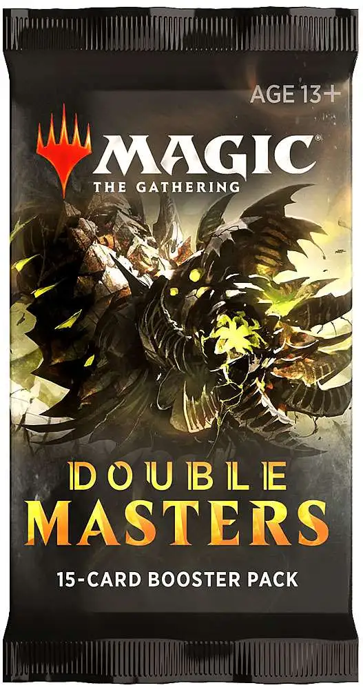 The Gathering Double Masters Draft Booster Pack15 Magic Cards2 Rare Magic 