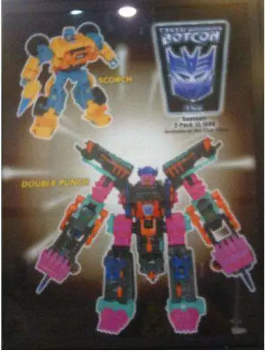 Transformers Timelines (BotCon) Barricade with Frenzy (TFCC