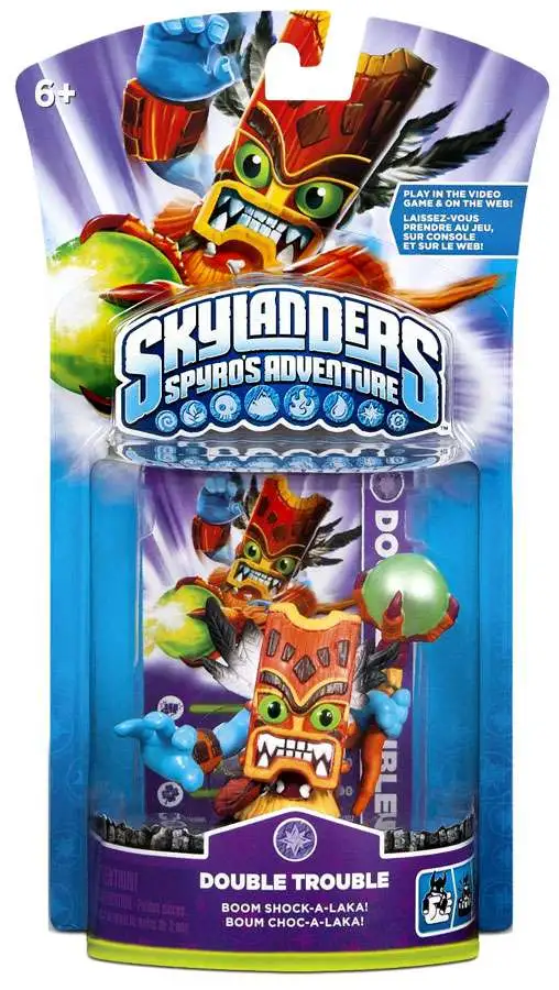 Spænding Nuværende afslappet Skylanders Spyros Adventure Double Trouble Figure Pack Activision - ToyWiz
