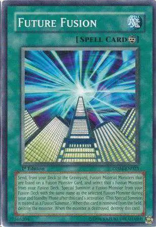 YuGiOh GX Trading Card Game Duelist Series Zane Truesdale Common Future Fusion DP04-EN023