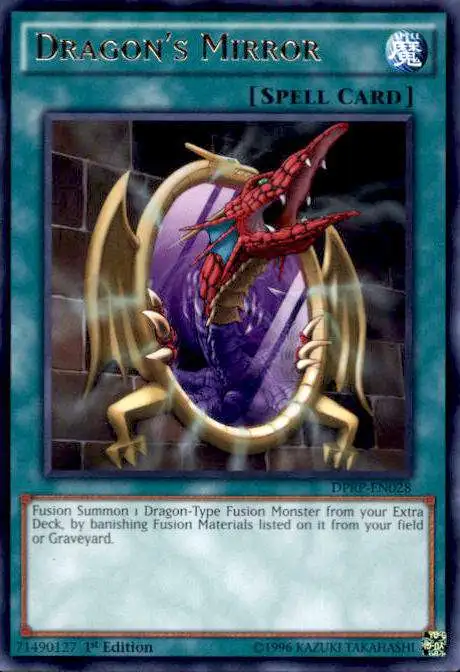 YuGiOh Rivals of the Pharaoh Duelist Pack Rare Dragon's Mirror DPRP-EN028