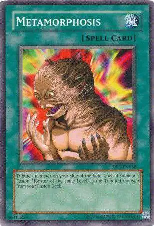 YuGiOh Dark Revelation 1 Common Metamorphosis DR1-EN038