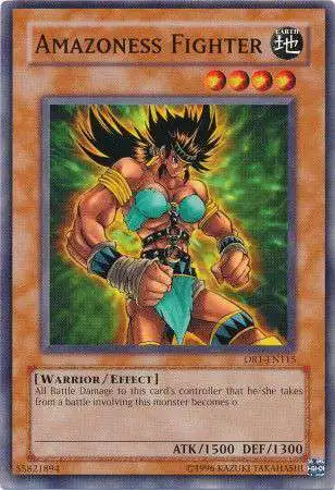 YuGiOh Dark Revelation 1 Common Amazoness Fighter DR1-EN115