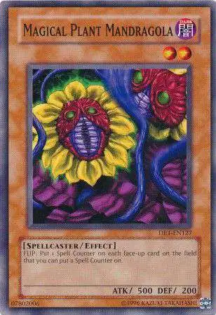 YuGiOh Dark Revelation 1 Common Magical Plant Mandragola DR1-EN127