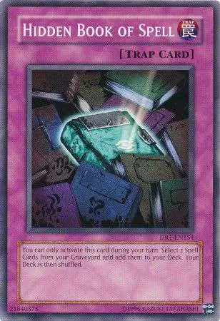 YuGiOh Dark Revelation 1 Common Hidden Book of Spell DR1-EN154