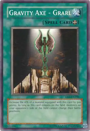 YuGiOh Dark Revelation 1 Common Gravity Axe - Grarl DR1-EN196