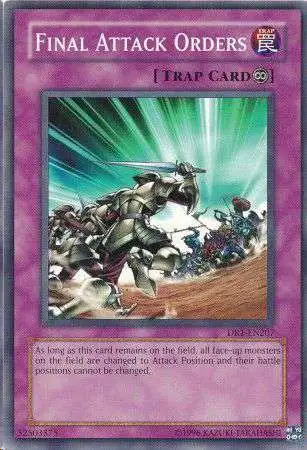 YuGiOh Dark Revelation 1 Common Final Attack Orders DR1-EN207