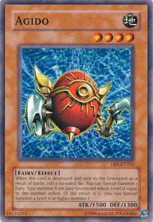 YuGiOh Dark Revelation 1 Common Agido DR1-EN242