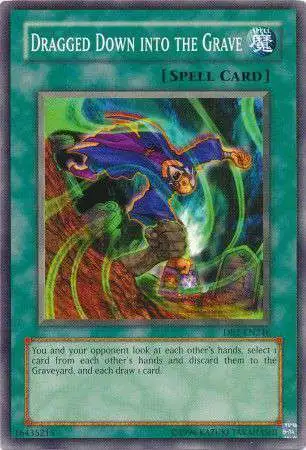 YuGiOh Dark Revelation 1 Common Dragged Down into the Grave DR1-EN246