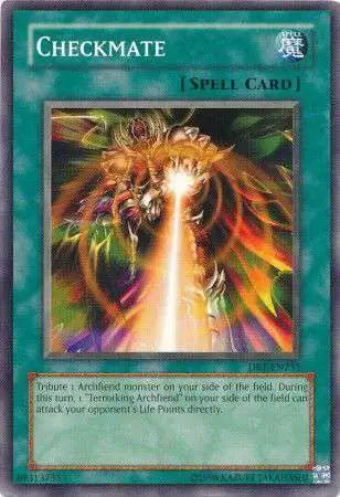 YuGiOh Dark Revelation 1 Common Checkmate DR1-EN251