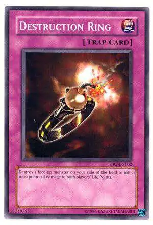 YuGiOh Dark Revelation 2 Common Destruction Ring DR2-EN102