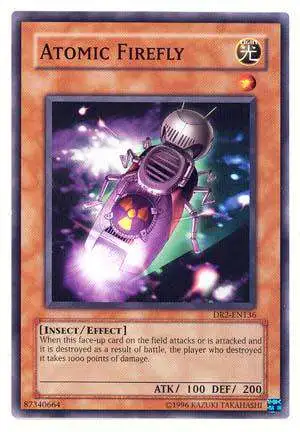 YuGiOh Dark Revelation 2 Common Atomic Firefly DR2-EN136