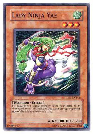 YuGiOh Dark Revelation 2 Common Lady Ninja Yae DR2-EN142