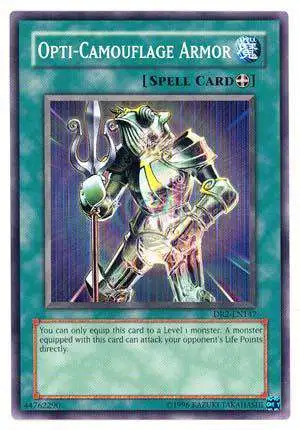 YuGiOh Dark Revelation 2 Common Opti-Camouflage Armor DR2-EN147