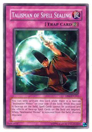 YuGiOh Dark Revelation 2 Common Talisman of Spell Sealing DR2-EN161