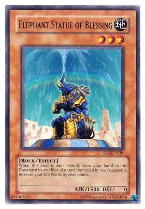 YuGiOh Dark Revelation 2 Common Elephant Statue of Blessing DR2-EN186