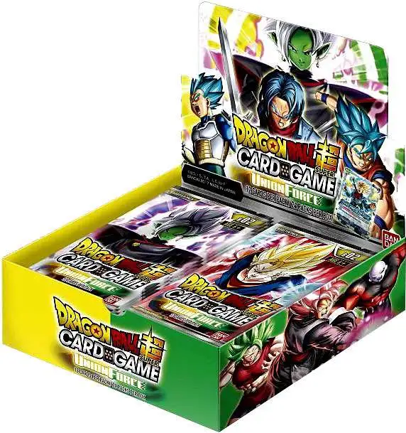 Dragon Ball Super Booster Box Union Force English Factory Sealed 24 Packs 