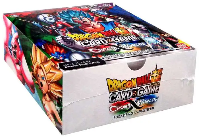 Dragon Ball Super CCG Crossworlds Sealed Booster Box 