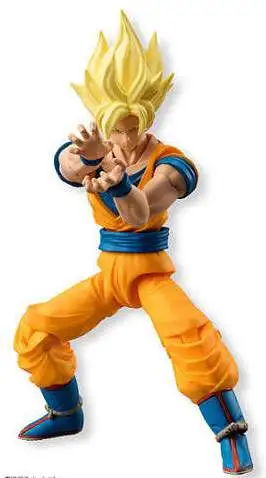  Dragonball Z Bandai 6 Inch Dragon Hero SemiPoseable Vinyl  Figure Super Saiyajin 3 Son Goku : Toys & Games