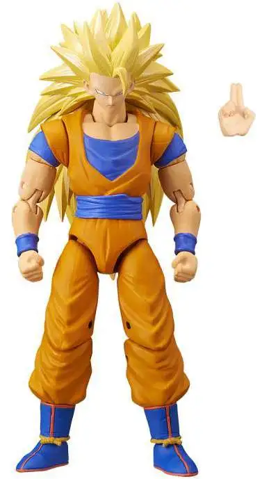 Dragon Ball Super Dragon Stars Series 10 Super Saiyan 3 Son Goku Action Figure [Build-a-Figure, Damaged Package]