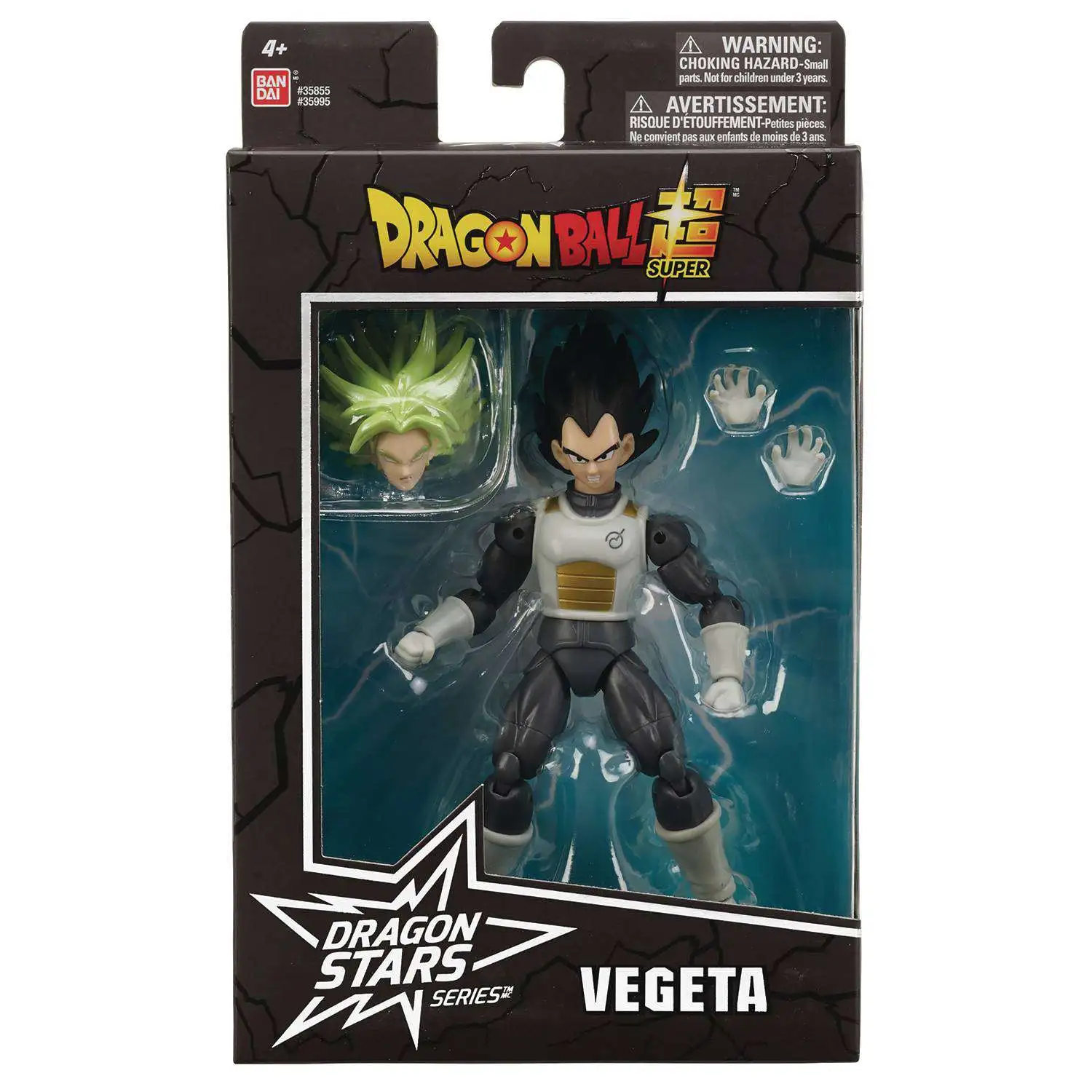 Dragon Ball Super - Dragon Stars - Super Saiyan 4 Vegeta, 6.5 Action Figure