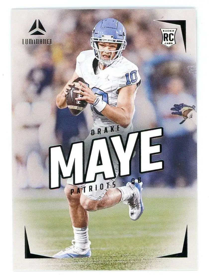 NFL 2024 Luminance Football Drake Maye #103 [Rookie]