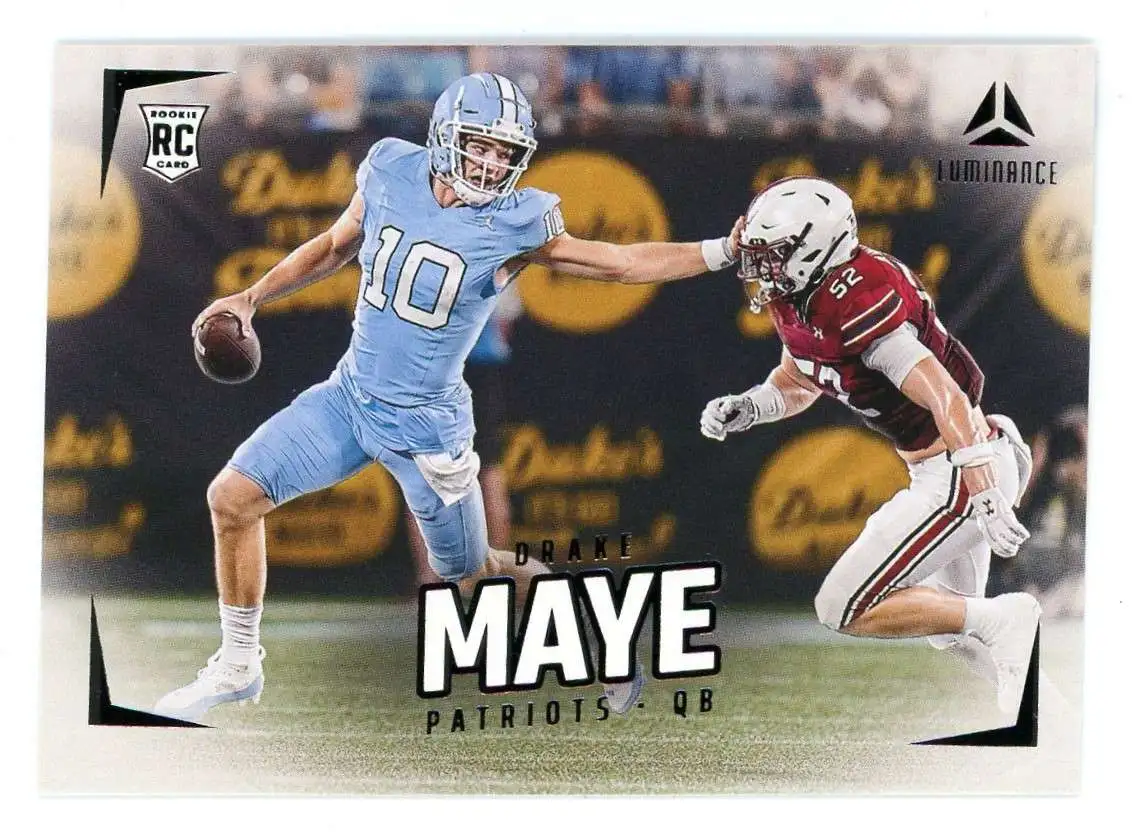 NFL 2024 Luminance Football Drake Maye #177 [Rookie]