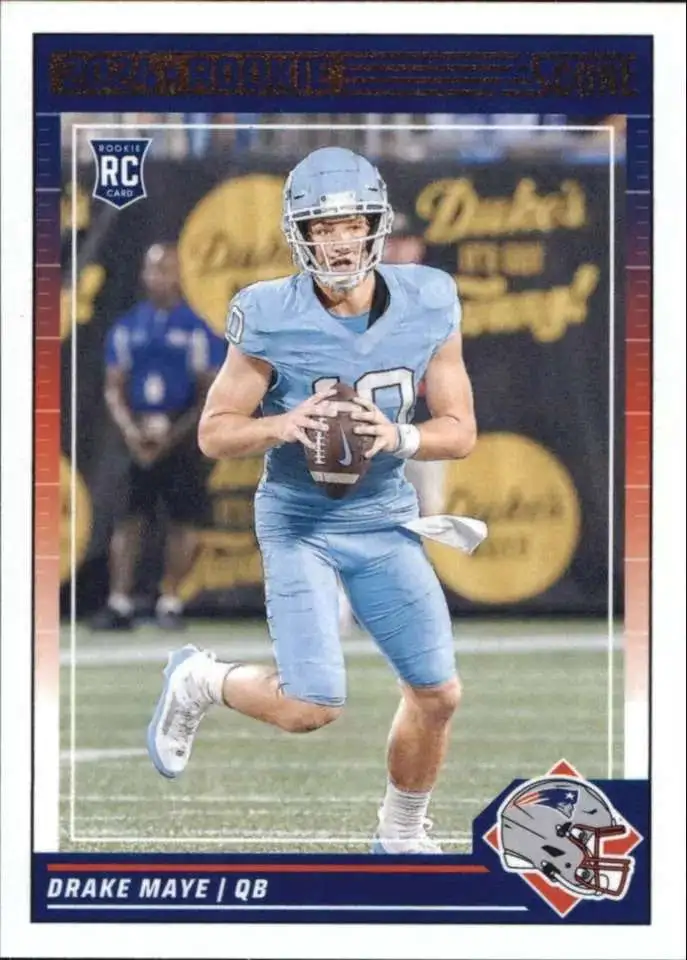 NFL 2024 Score Football Single Card Drake Maye 303 Rookie ToyWiz