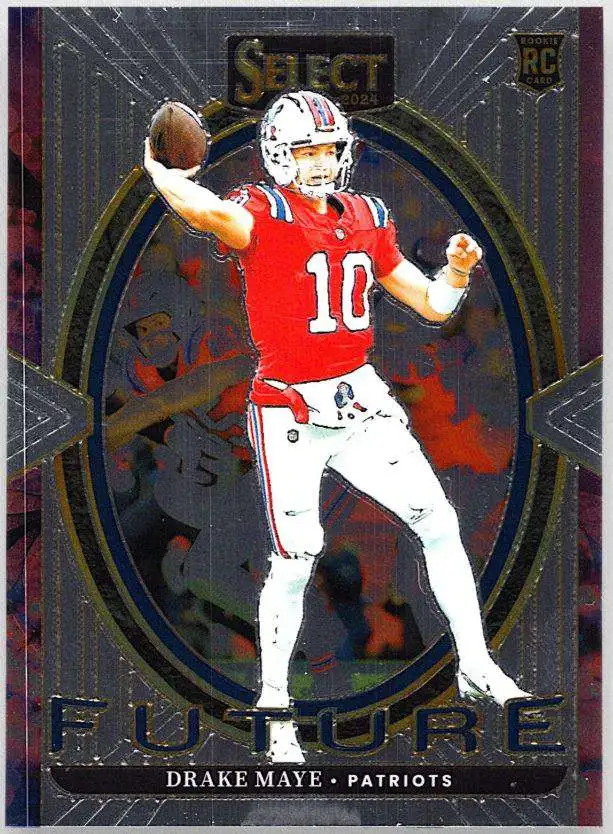 NFL 2024 Panini Select Football Future Drake Maye #5 [Rookie]