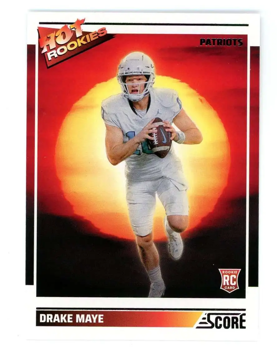 NFL 2024 Score Football Hot Rookies Drake Maye #2 [Rookie]