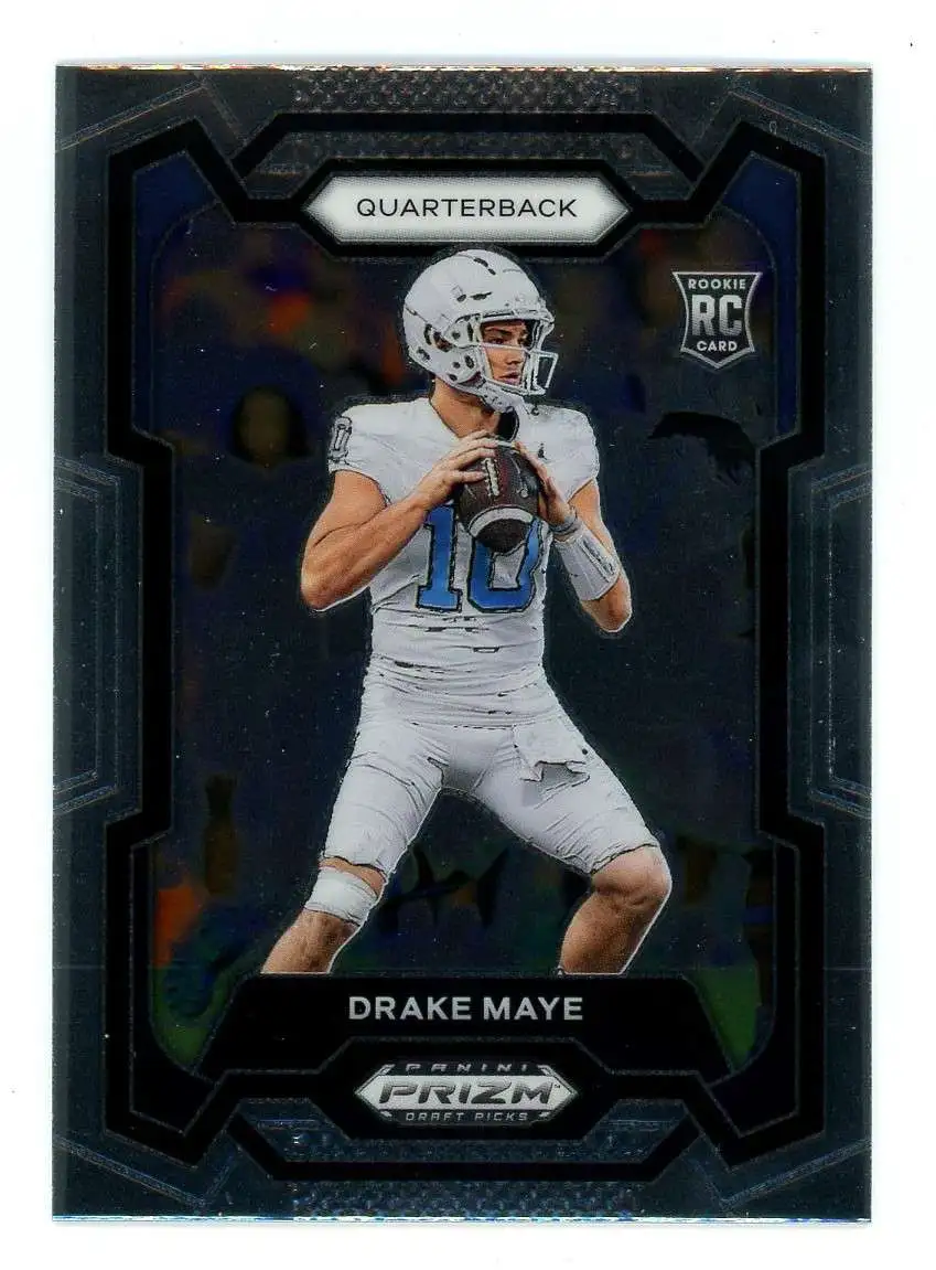 NFL 2024 Panini Prizm Draft Picks Drake Maye #103 [Rookie]