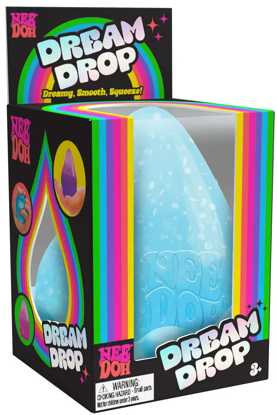 NeeDoh The Groovy Glob Dream Drop Stress Balls [1 RANDOM Color]