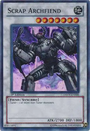 YuGiOh YuGiOh 5D's Duelist Revolution Super Rare Scrap Archfiend DREV-EN000