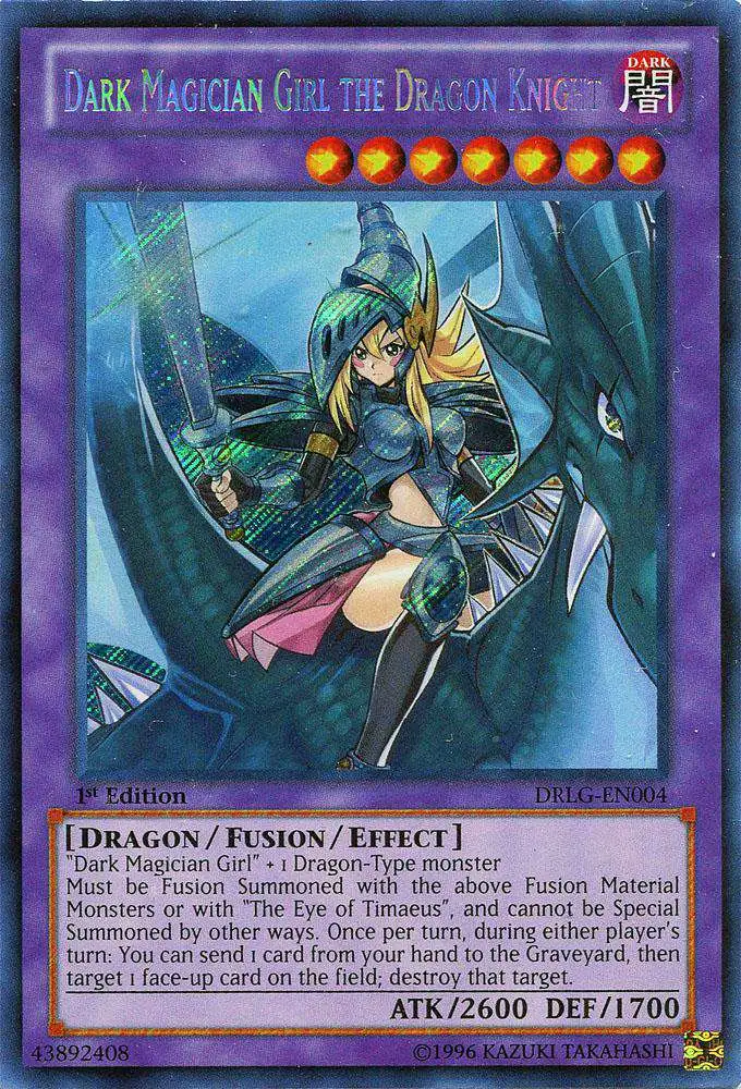 YuGiOh Trading Card Game Dragons of Legend Single Card Secret Rare