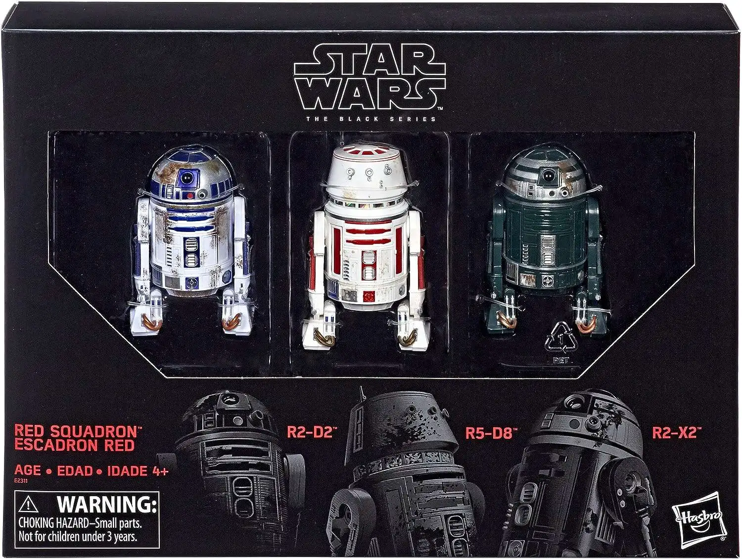 Star Wars The Black Series Red Squadron 2024 Droids Three-Pack