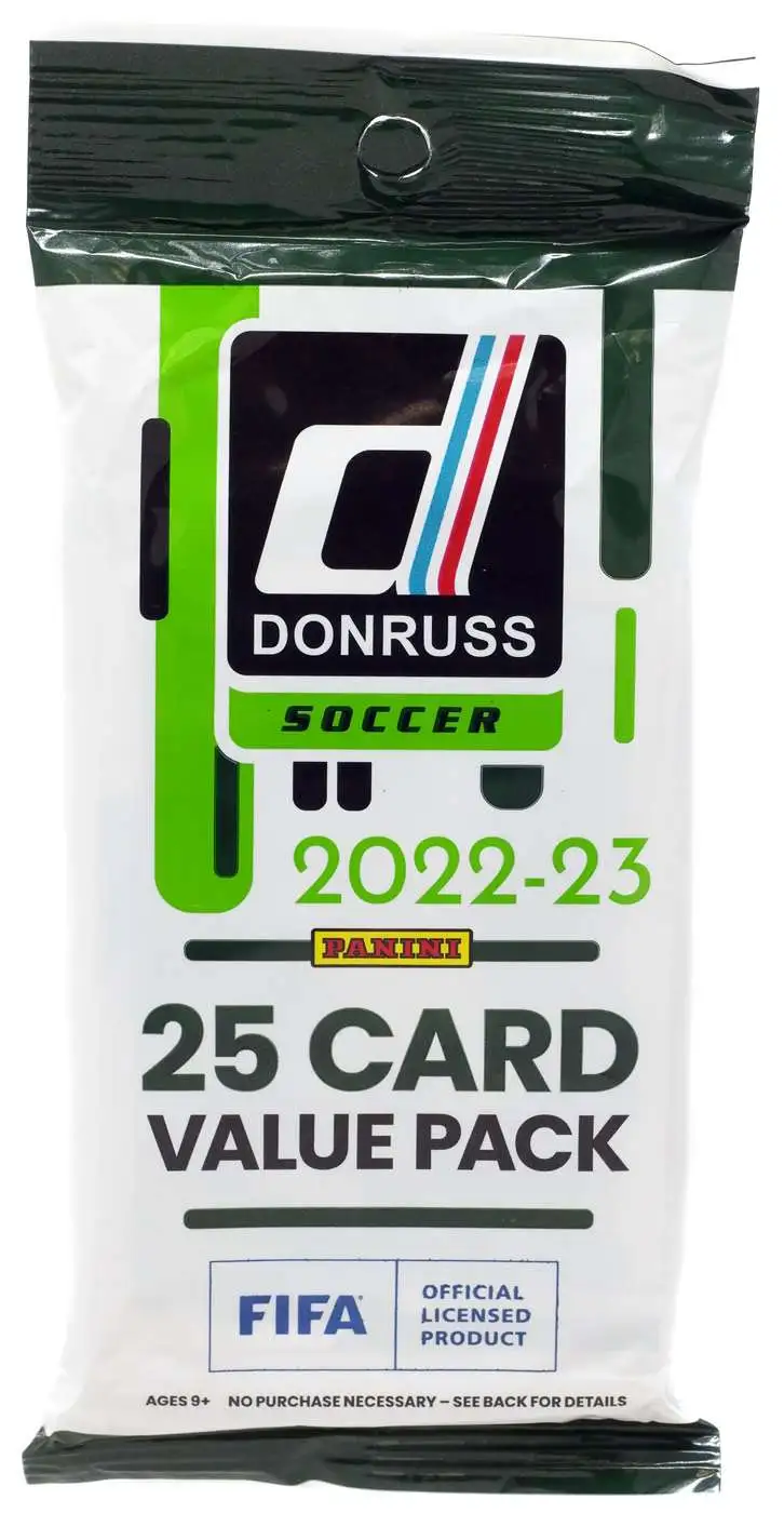 Donruss 2022-23 Soccer Trading Card VALUE Pack [25 Cards]