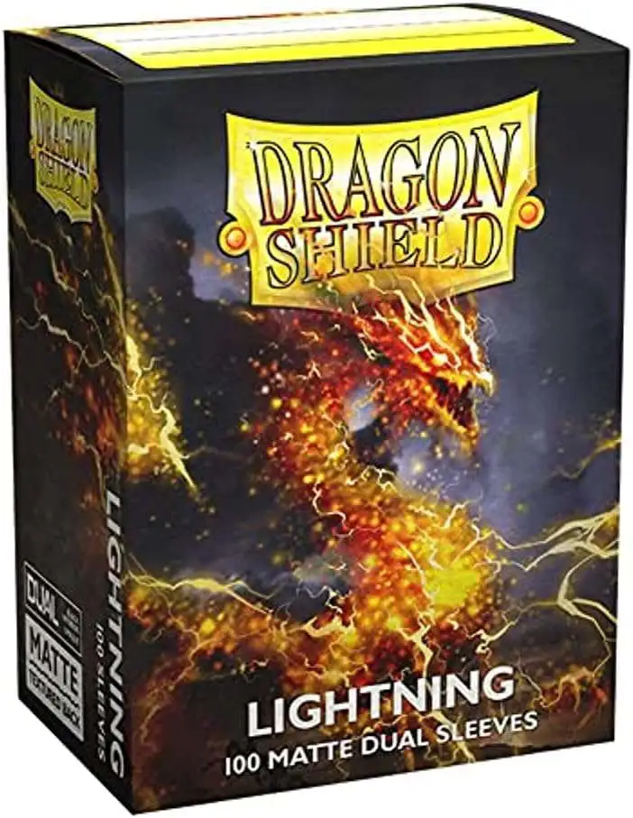 Dragon Shield Matte Dual Lightning Standard Card Sleeves Standard