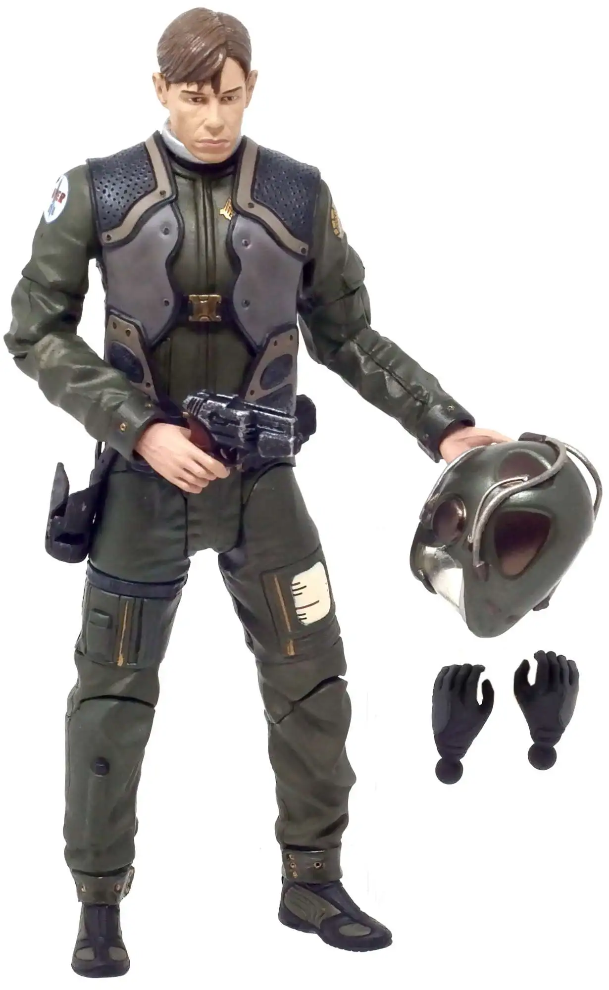 Battlestar Galactica Brendan Costanza Action Figure [Hot Dog, Loose]