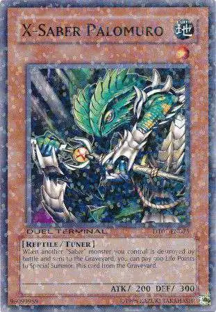 YuGiOh YuGiOh 5D's Duel Terminal 1 Parallel Rare X-Saber Palomuro DT01-EN075