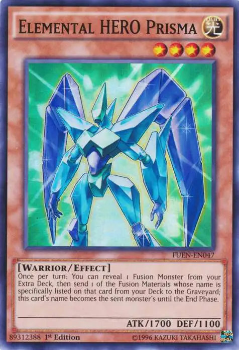 YuGiOh Duel Terminal 3 Normal Parallel Rare Elemental Hero Prisma DT03-EN007