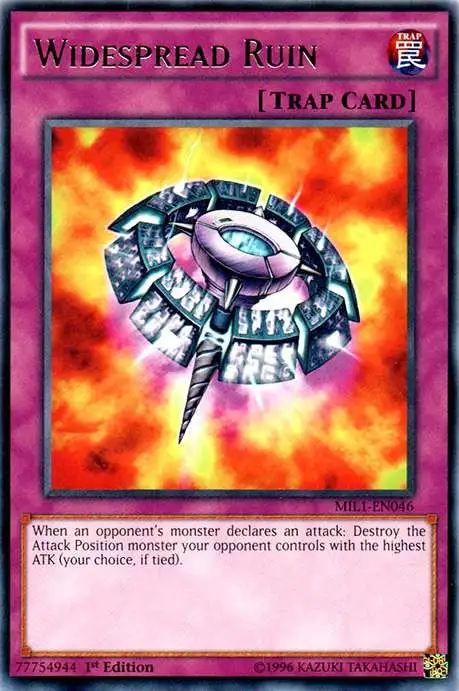 YuGiOh Duel Terminal 3 Normal Parallel Rare Widespread Ruin DT03-EN050