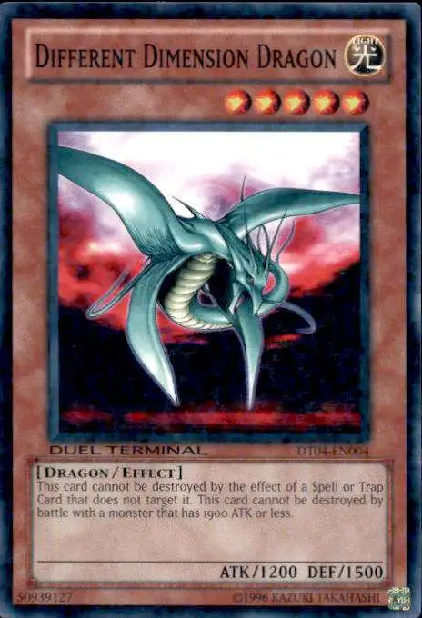 YuGiOh Duel Terminal 4 Duel Terminal Normal Parallel Rare Different Dimension Dragon DT04-EN004