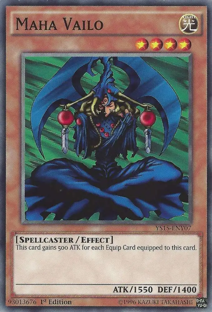 YuGiOh Duel Terminal 5 Normal Parallel Rare Maha Vailo DT05-EN007