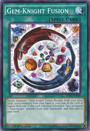YuGiOh Duel Terminal 5 Normal Parallel Rare Gem-Knight Fusion DT05-EN043