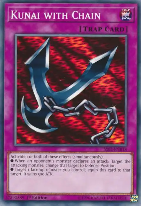 YuGiOh Duel Terminal 5 Normal Parallel Rare Kunai with Chain DT05-EN048