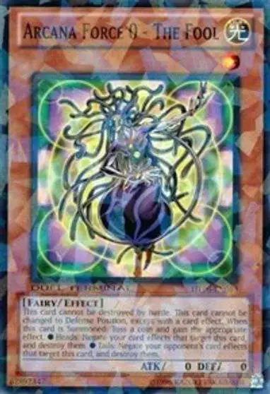 YuGiOh Duel Terminal 6 Parallel Rare Arcana Force 0 - The Fool DT06-EN014