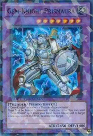 YuGiOh Duel Terminal 6 Parallel Rare Gem-Knight Prismaura DT06-EN036