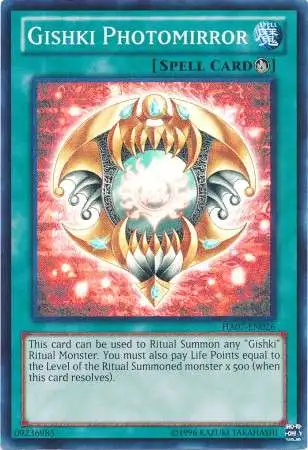 YuGiOh Duel Terminal 7 Normal Parallel Rare Gishki Photomirror DT07-EN044